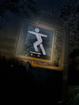 Skateboard Crosswalk Sign