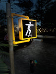 Skateboard Crosswalk Sign