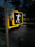 Skateboard Crosswalk Sign