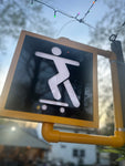 Skateboard Crosswalk Sign