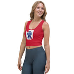 Women's BLE Blue Ribbon Crop Top