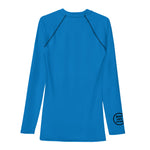 Blue Belt Rank Men's Rash Guard