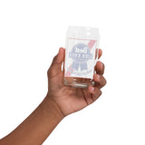 BLE Ribbon Beer Can Glass