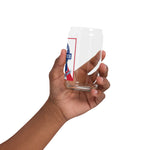 BLE Ribbon Beer Can Glass