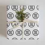 BLE Wrapping paper sheets