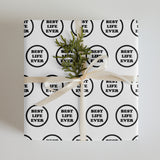 BLE Wrapping paper sheets